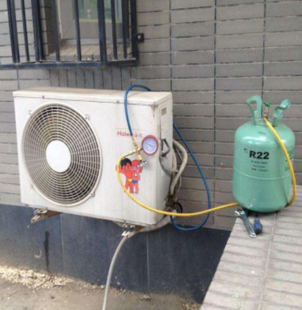 下花园空调加氟