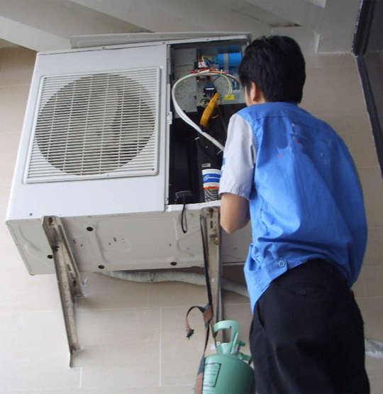 下花园空调开机无反应维修